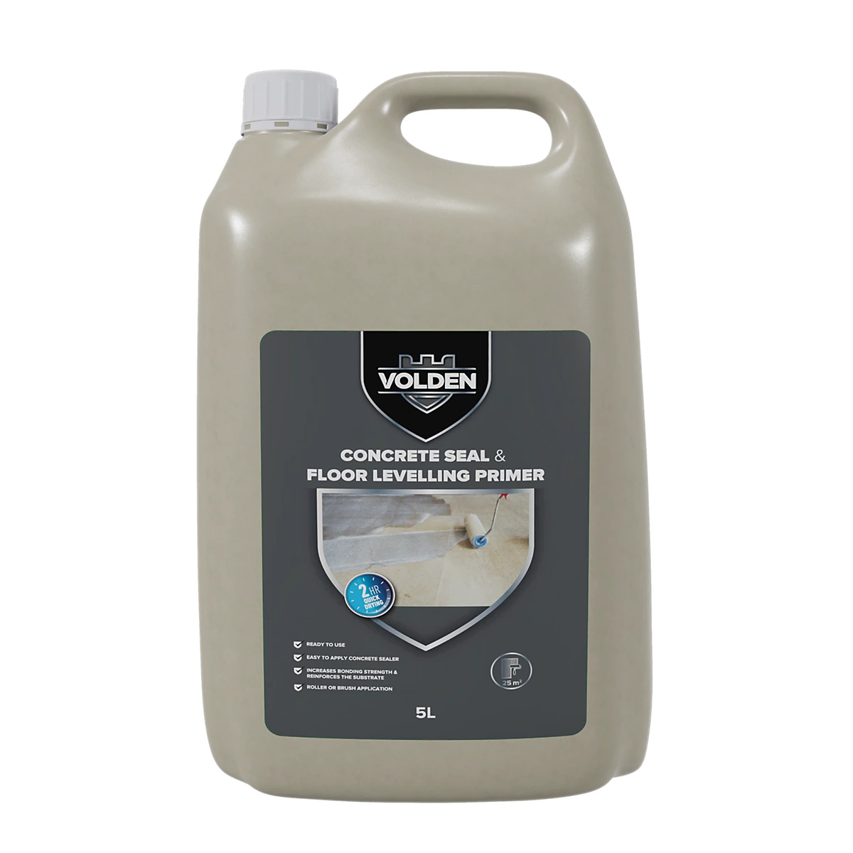 Concrete Seal & Floor Level Primer White 5L