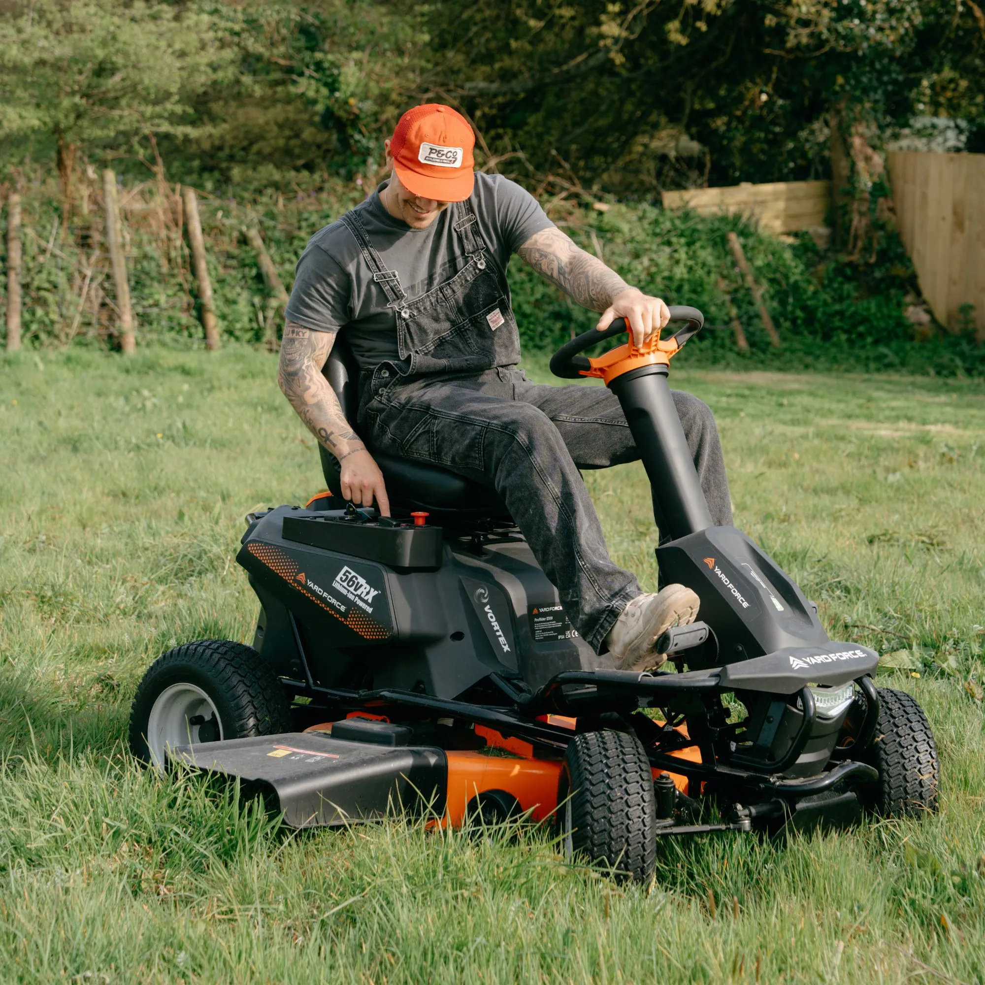 Yard Force ProRider E559 Battery Powered Ride-On Lawnmower