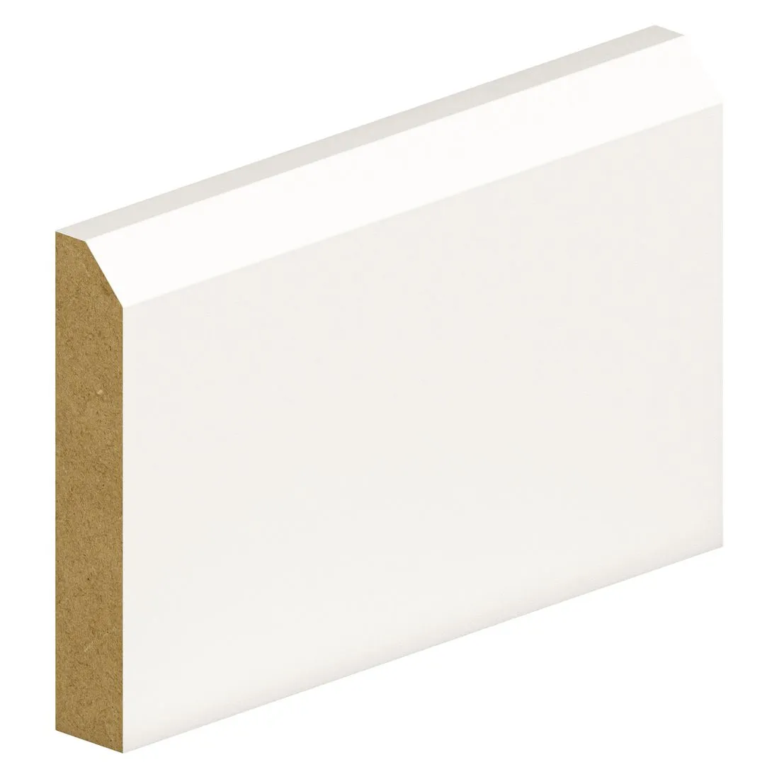 Primed MDF Chamfer Skirting 94 x 18 x 4200mm