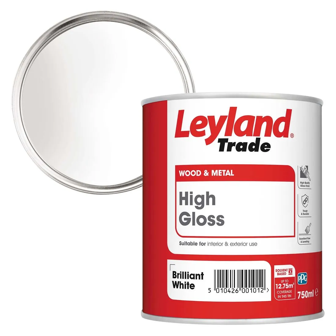 Dulux Trade High Gloss Black 2.5L