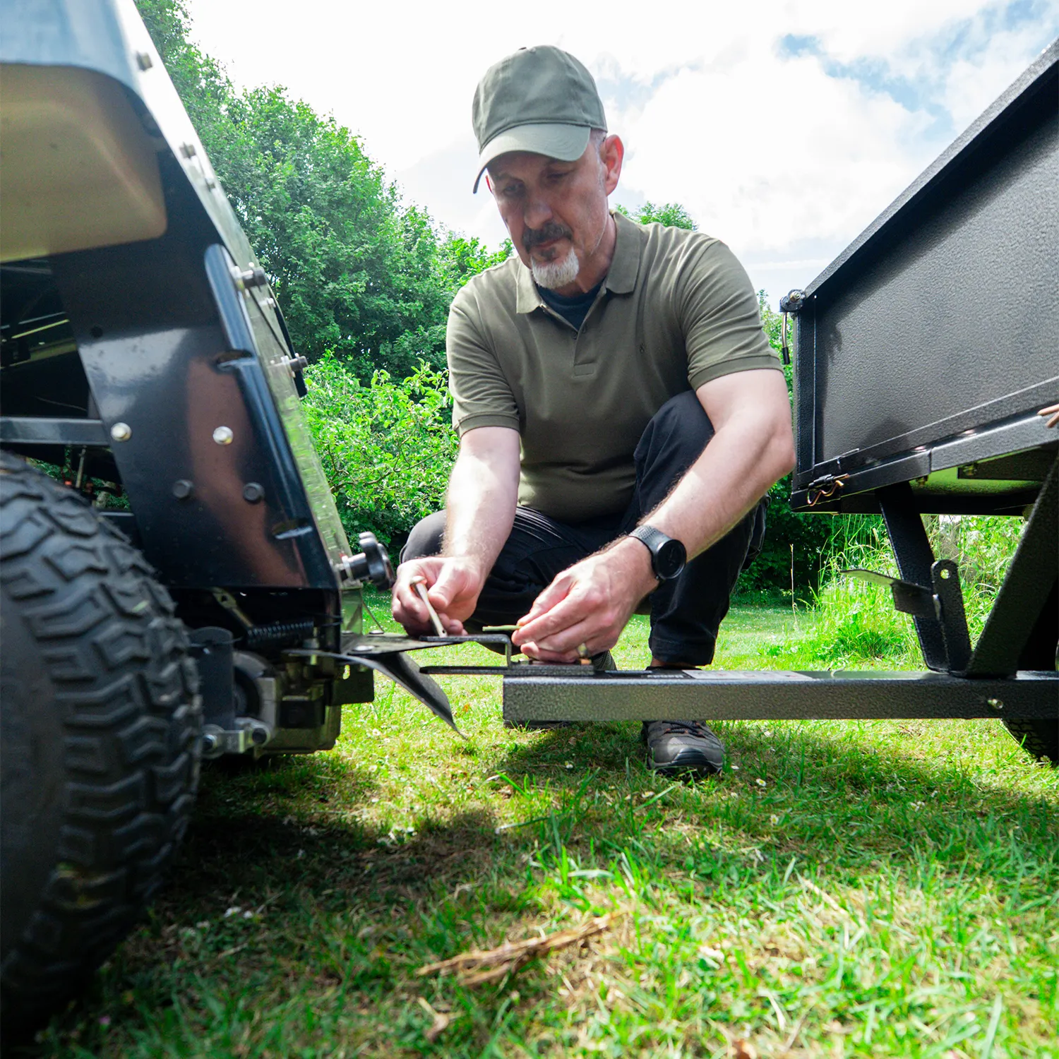 The Handy 225kg (500lb) Towed Trailer