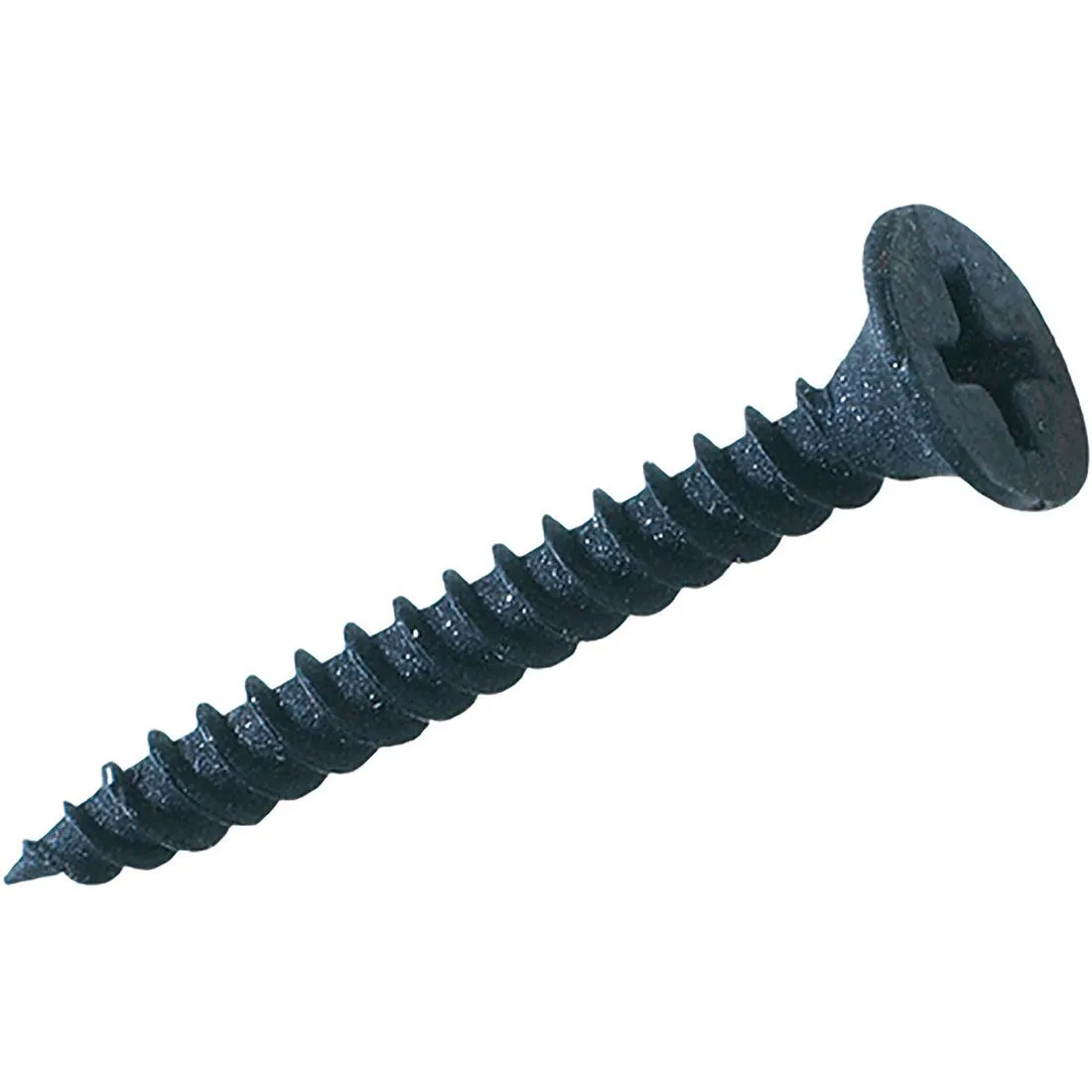 Fine Thread Drywall Screw Black 4.2 x 75mm Pk 200
