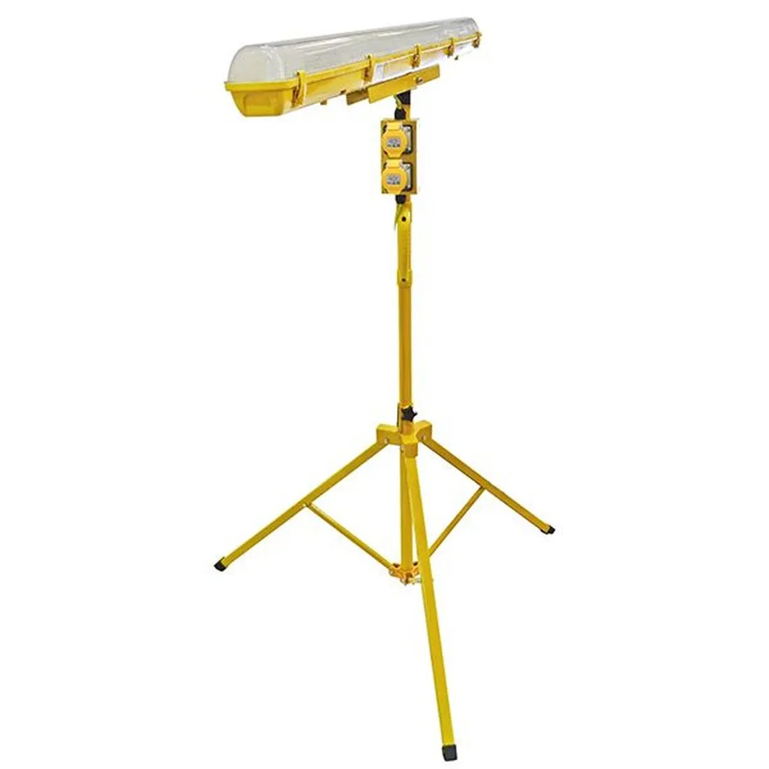 Faithfull LED Plasterer's Tripod Light 5ft 4050 Lumens 110V