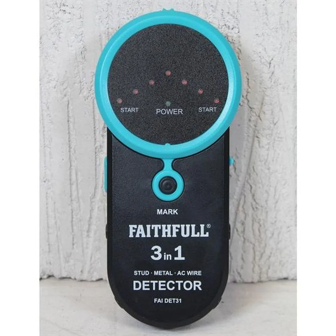 Faithfull 3-in-1 Detector Stud Metal & Live Wire