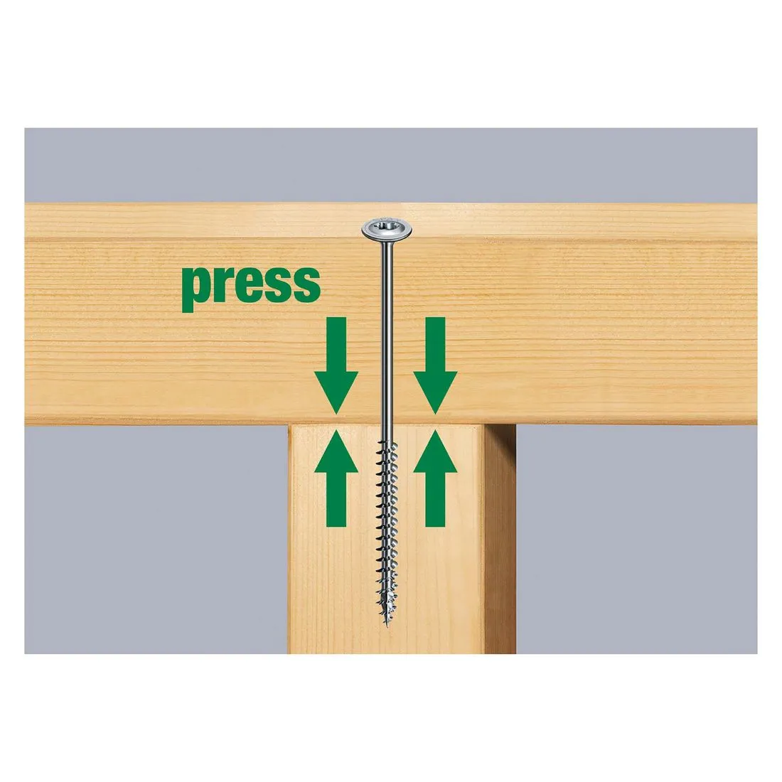 Spax Wirox Construction Screws 6 x 100mm Pack of 100