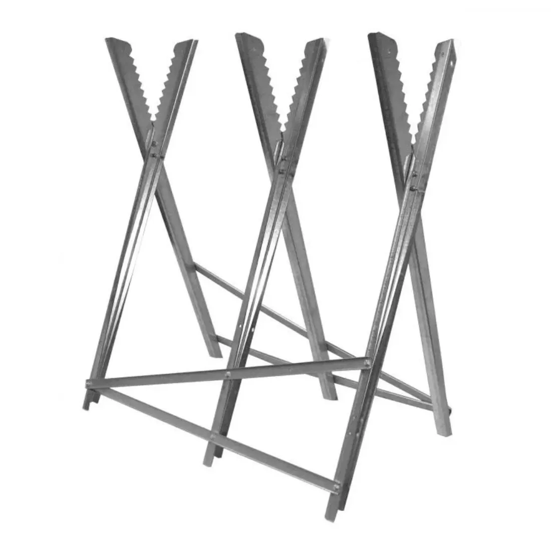 The Handy Foldable Serrated Edged Saw Horse
