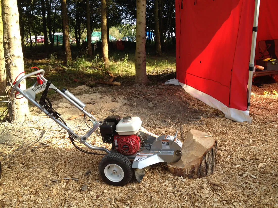 Portable Stump Grinder & Chipper