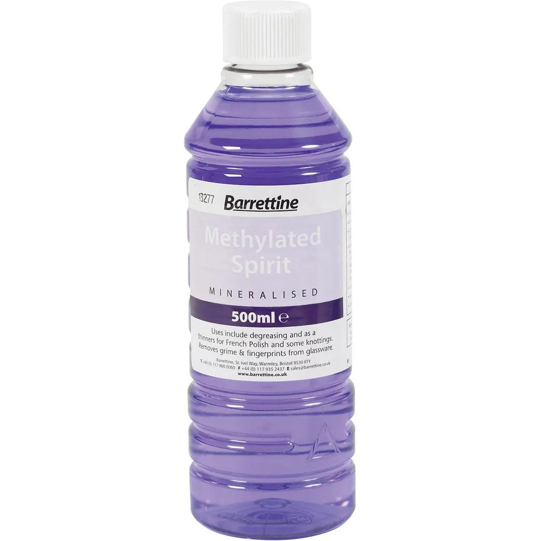 Barrettine Methylated Spirits 500ml