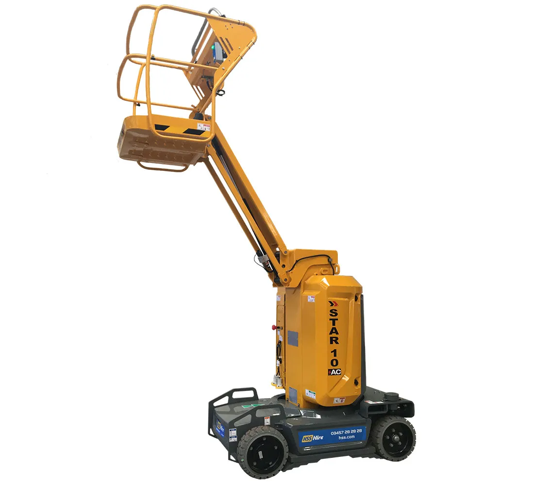 Star 10 AC Mast Boom Lift With ActivShield Bar
