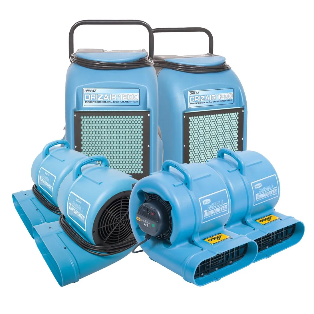 Drying Hire Pack 2 with 2 Pumps/ 4 Air Movers