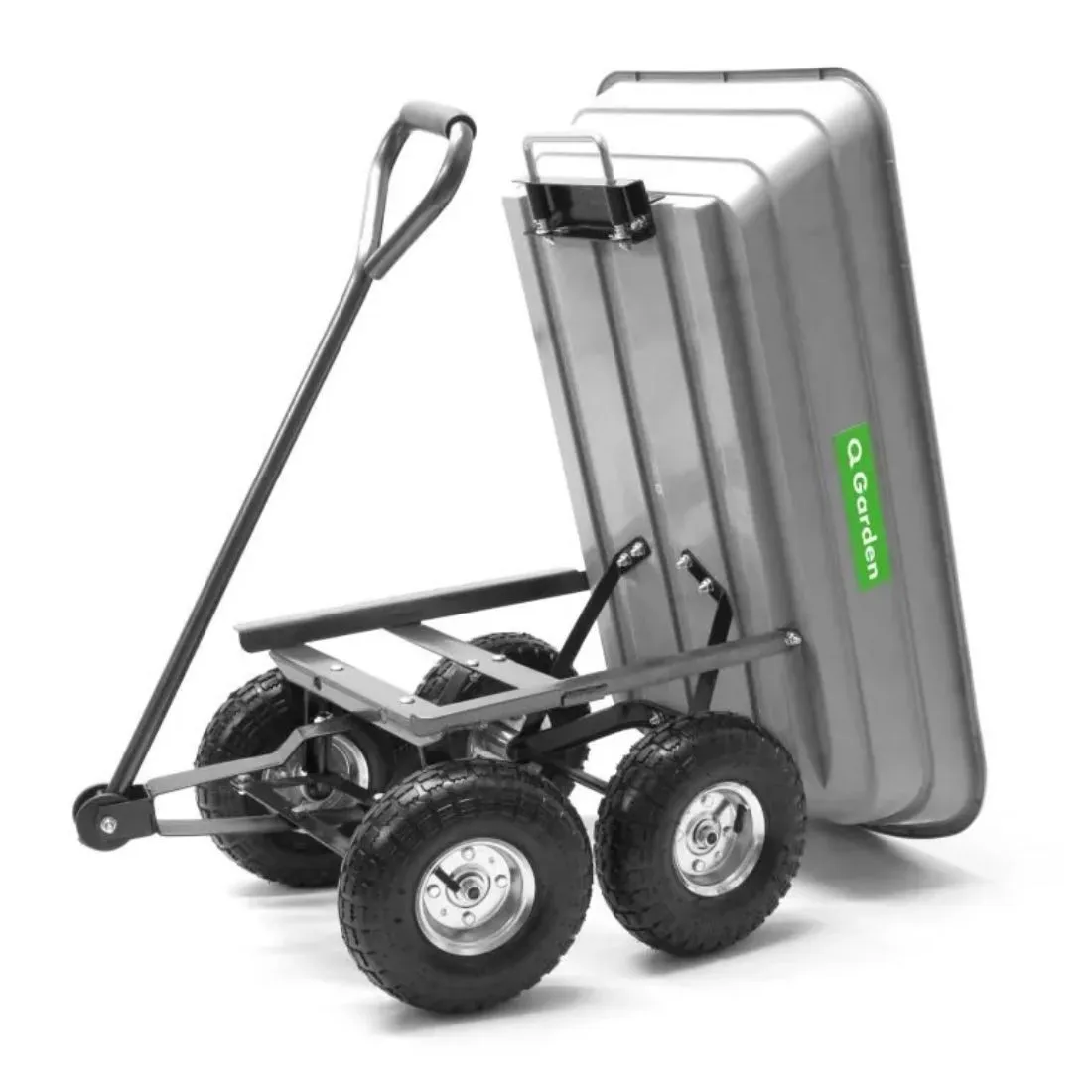Q Garden 150kg Poly Dump Cart