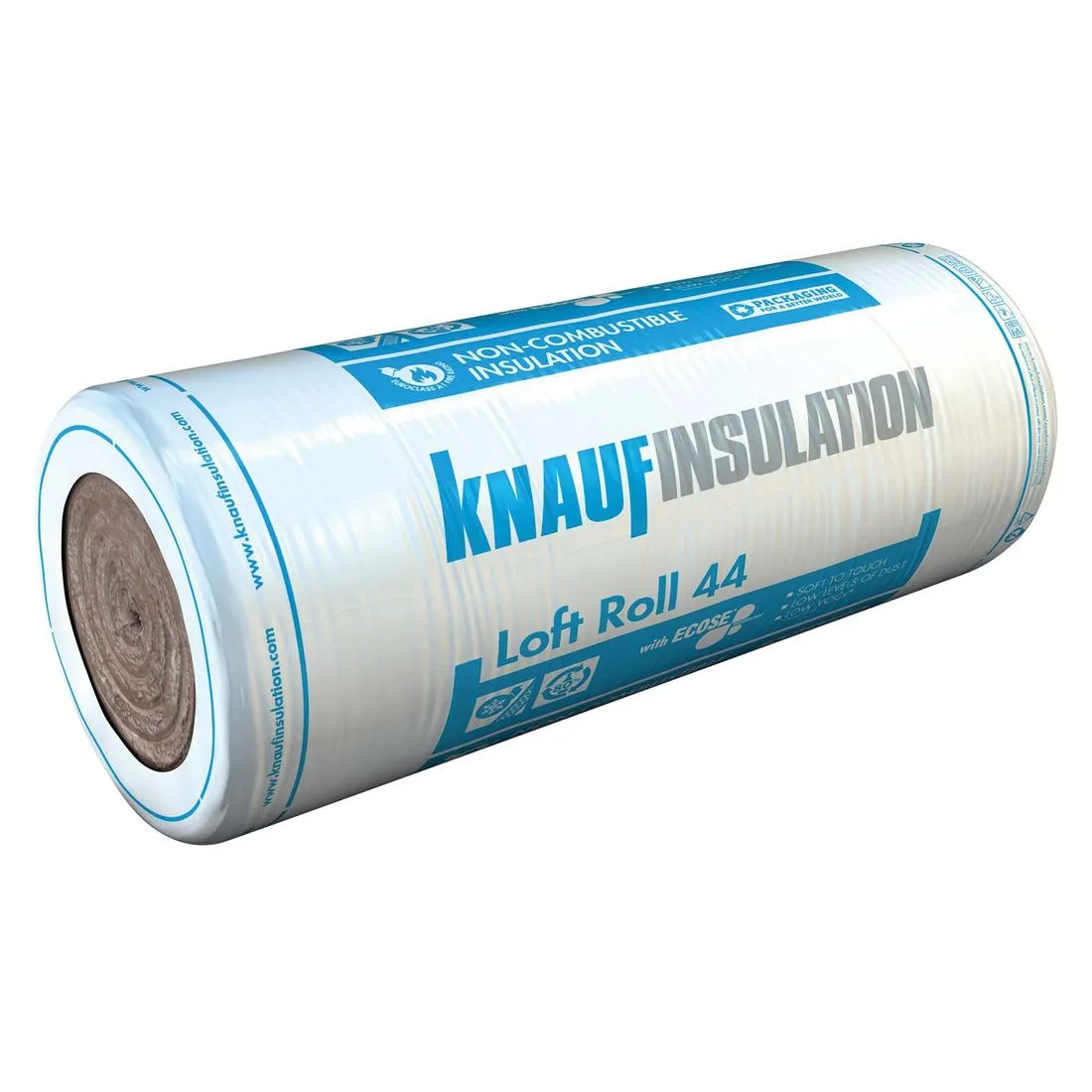 Trade Pack Bundle of 15 Knauf Insulation Loft Roll 44 100mm 11.087m²