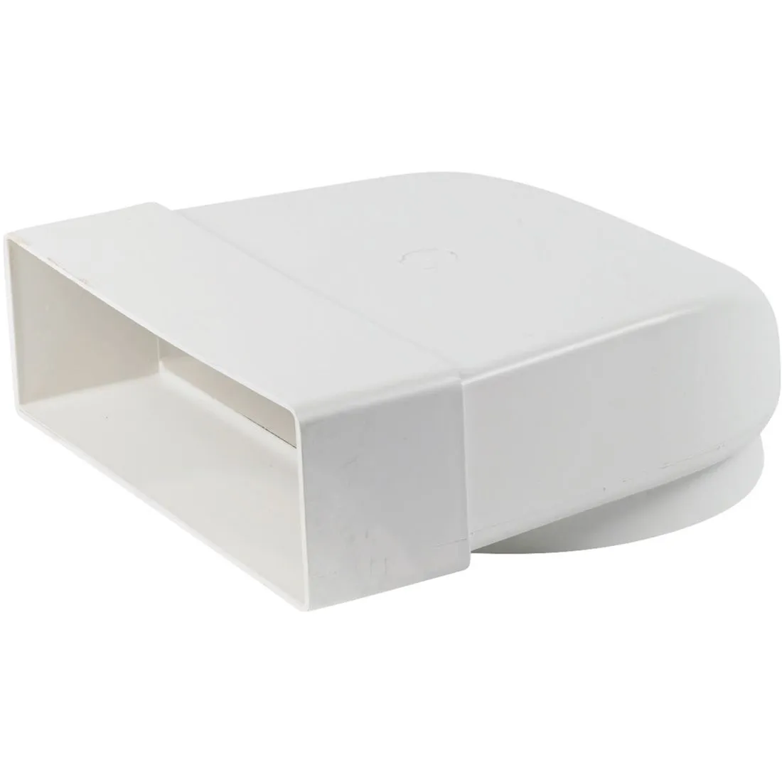 Manrose Flat Channel 90 Degree Bend Round 150mm To 204 x 60mm Flat