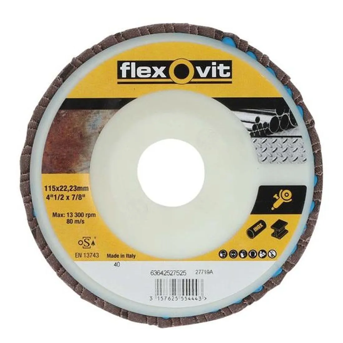 Flexovit Flap Disc For Angle Grinders