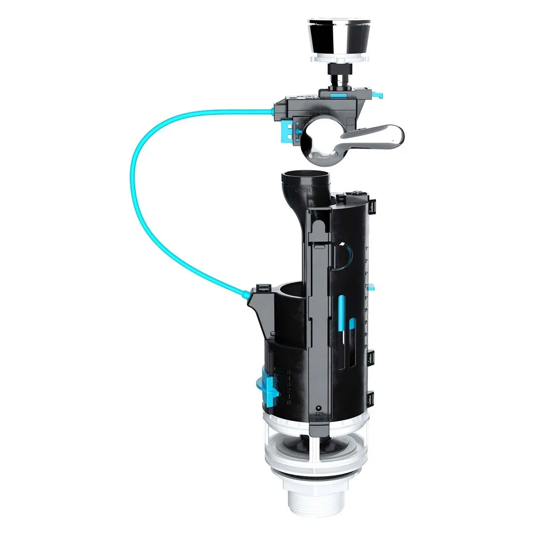 Viva Skylo Button and Handle Dual Flush Cistern Valve