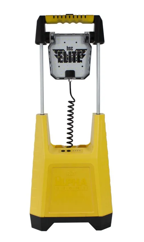 Elite Alpha Rechargeable Battery Light 5000 Lumens