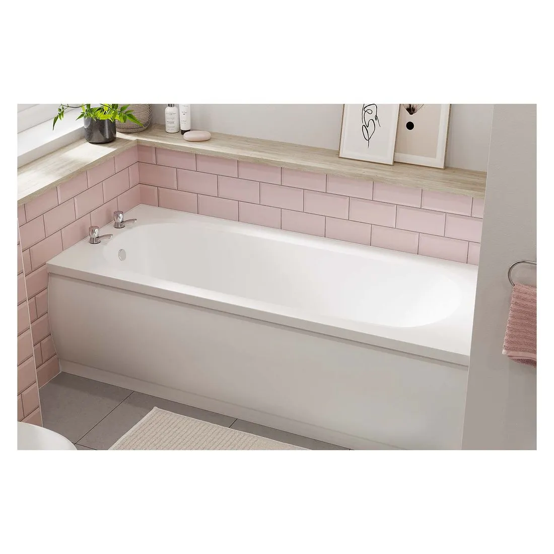 Norton Acrylic Bath 1700 x 700mm