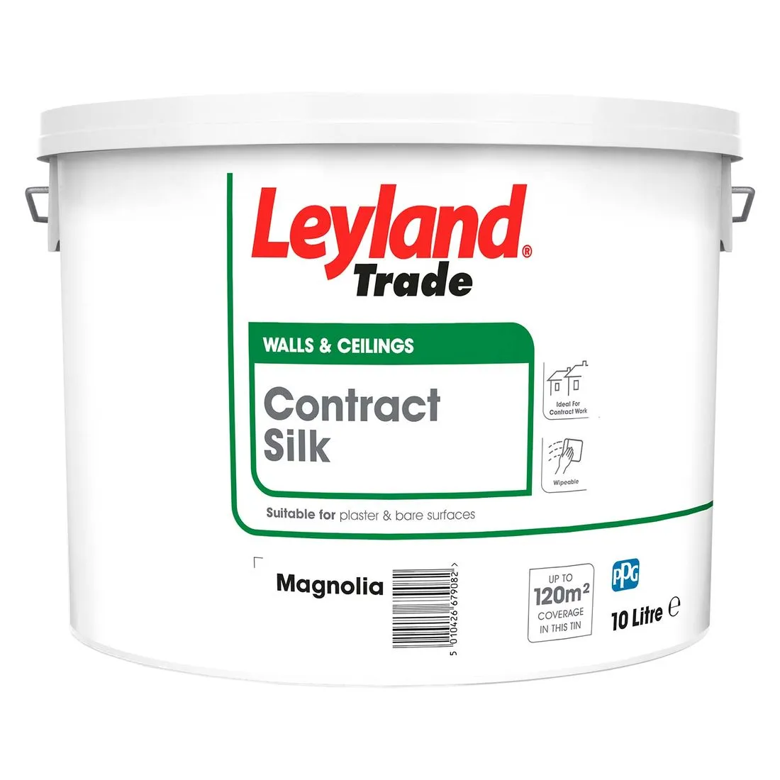 Leyland Trade Contract Silk Emulsion Magnolia 10L