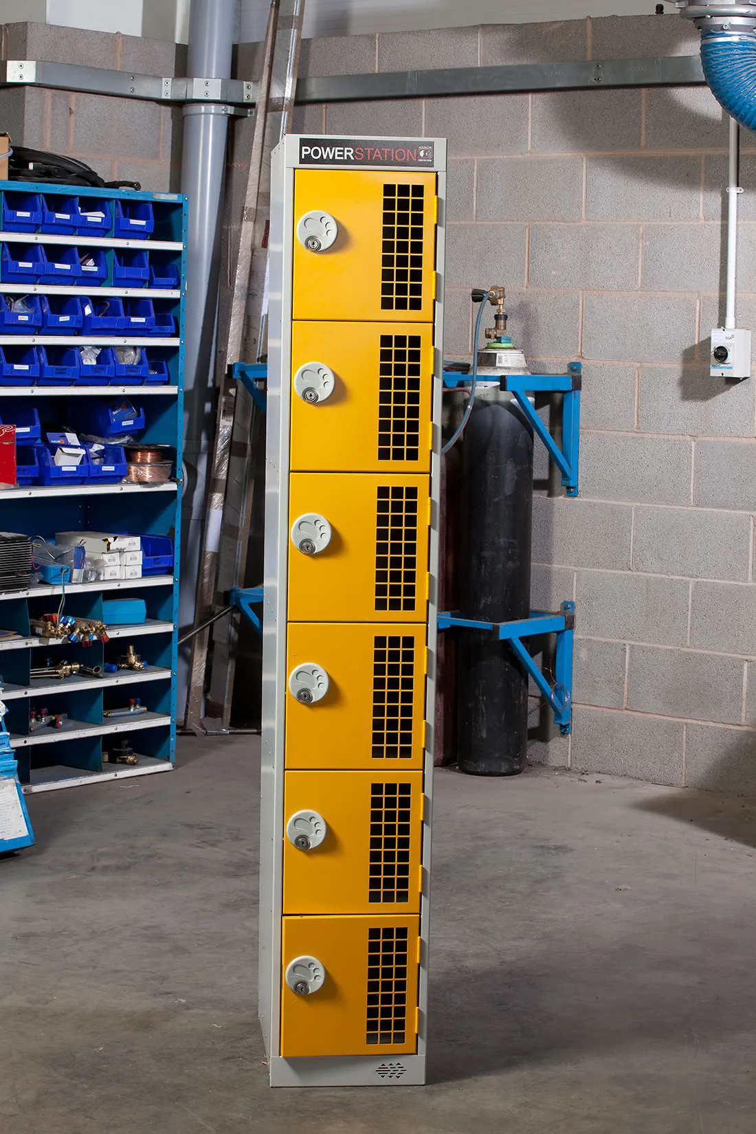Battery Charging Site Locker