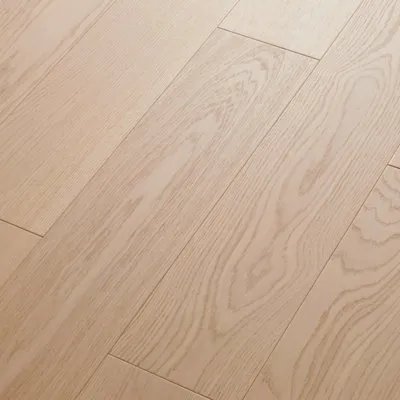 Lulea Modern Natural Oak Engineered Real Wood Top Layer Flooring 2.05m²