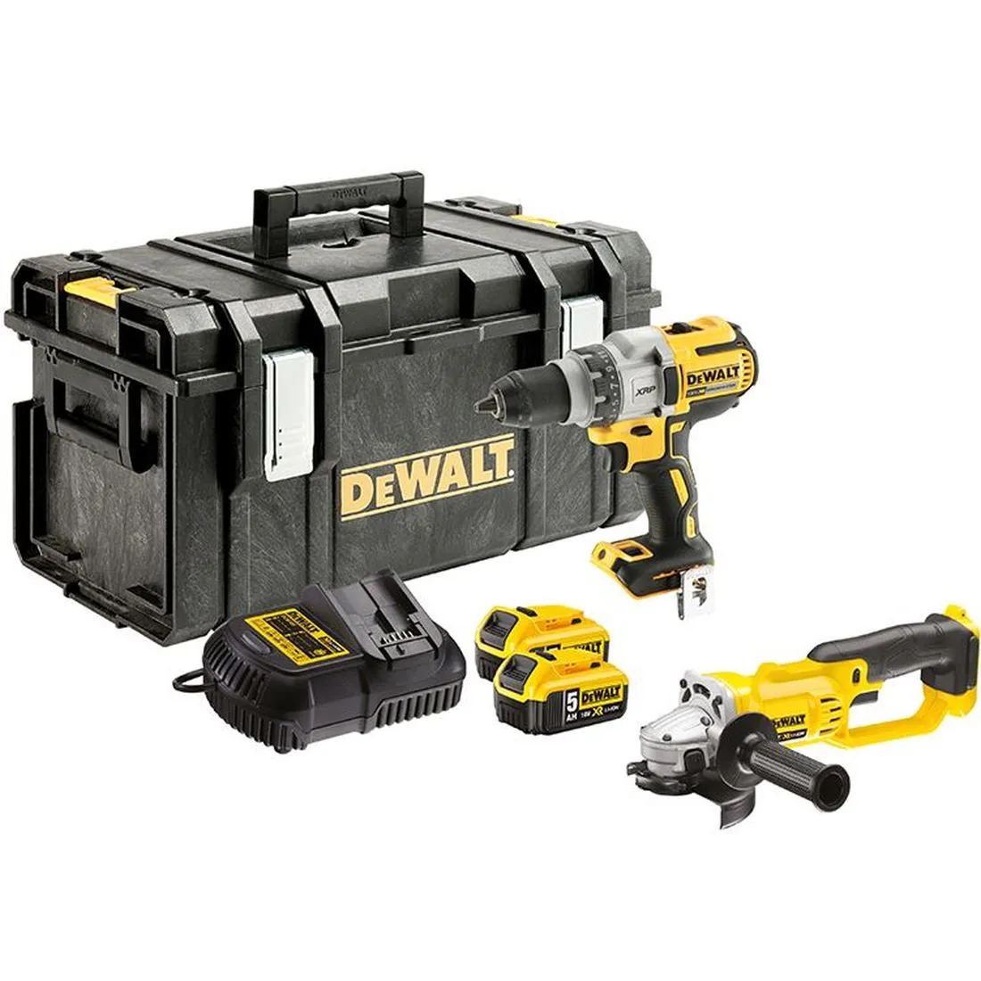 DEWALT DCK278P2 XR Twin Pack 18V 2 x 5.0Ah Li-ion