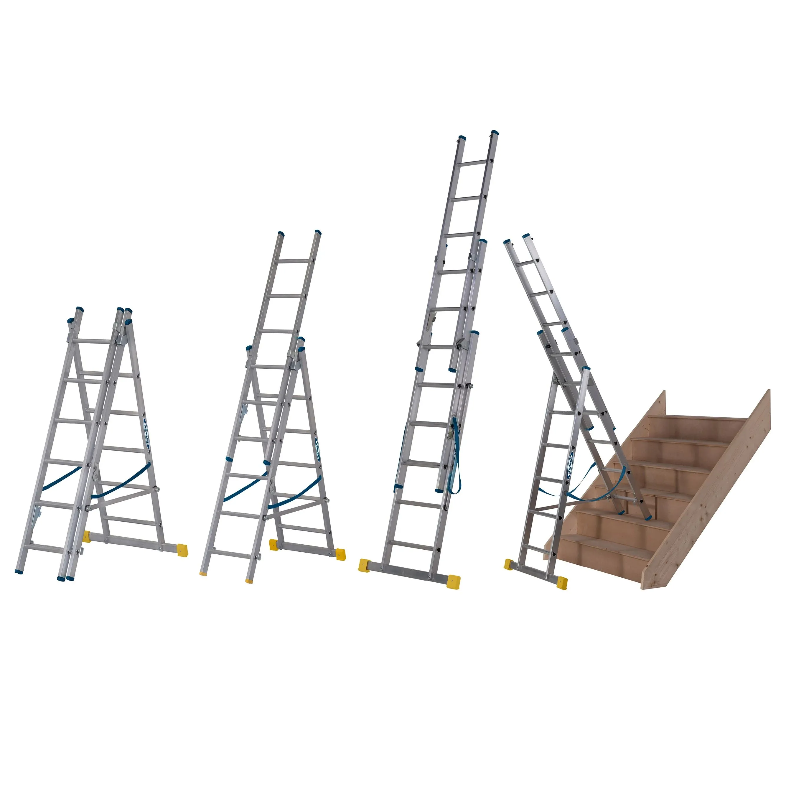 Werner ExtensionPLUS X4 Box Section Combination Ladder Triple