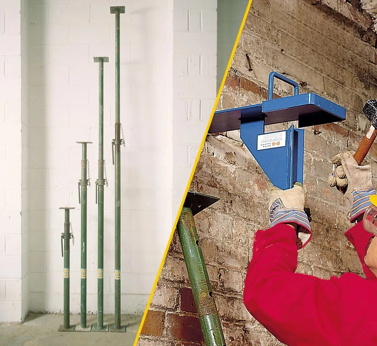 Wall Supports Hire Pack