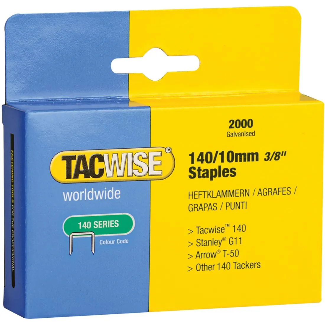 140 Series 10mm Staples Pack 2000