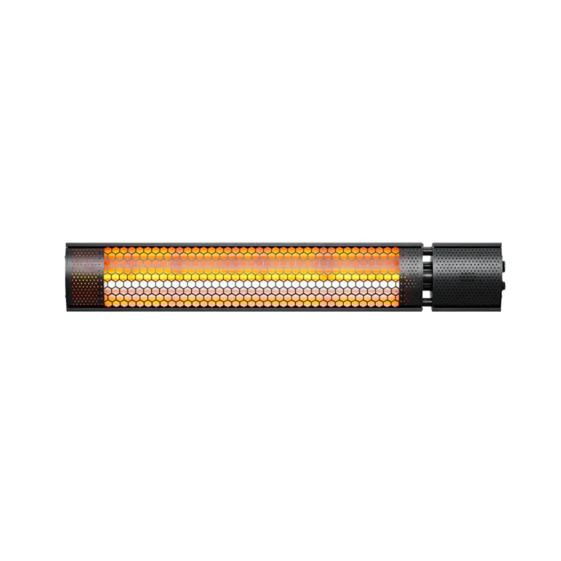 Wall Mounted Infrared Patio Heater with Remote Control and 2 Heat Settings