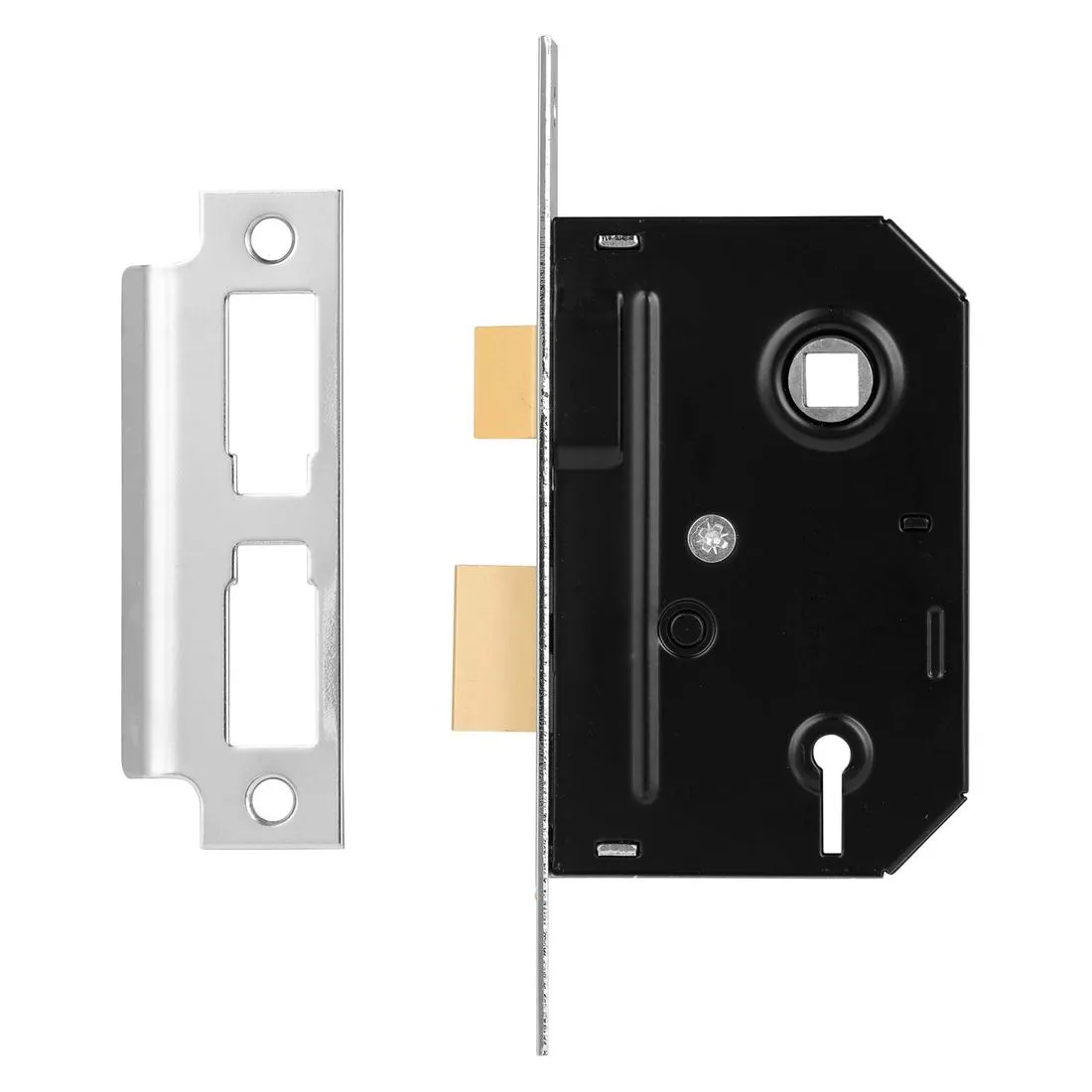 Union 3 Lever Mortice Sashlock 3in Chrome