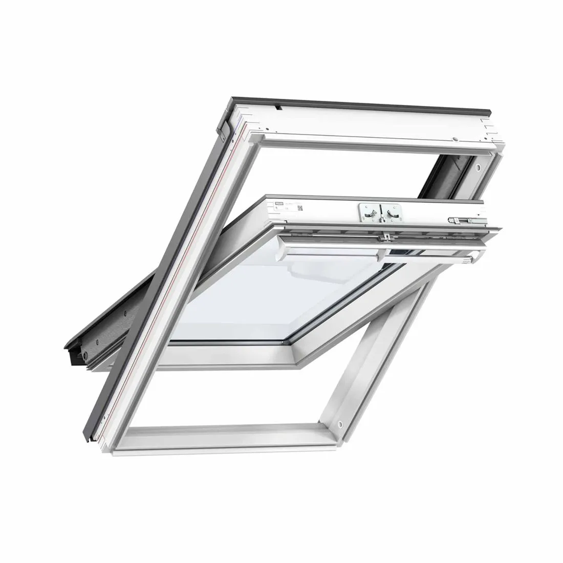 VELUX GGL White Painted Centre Pivot Windows PEFC