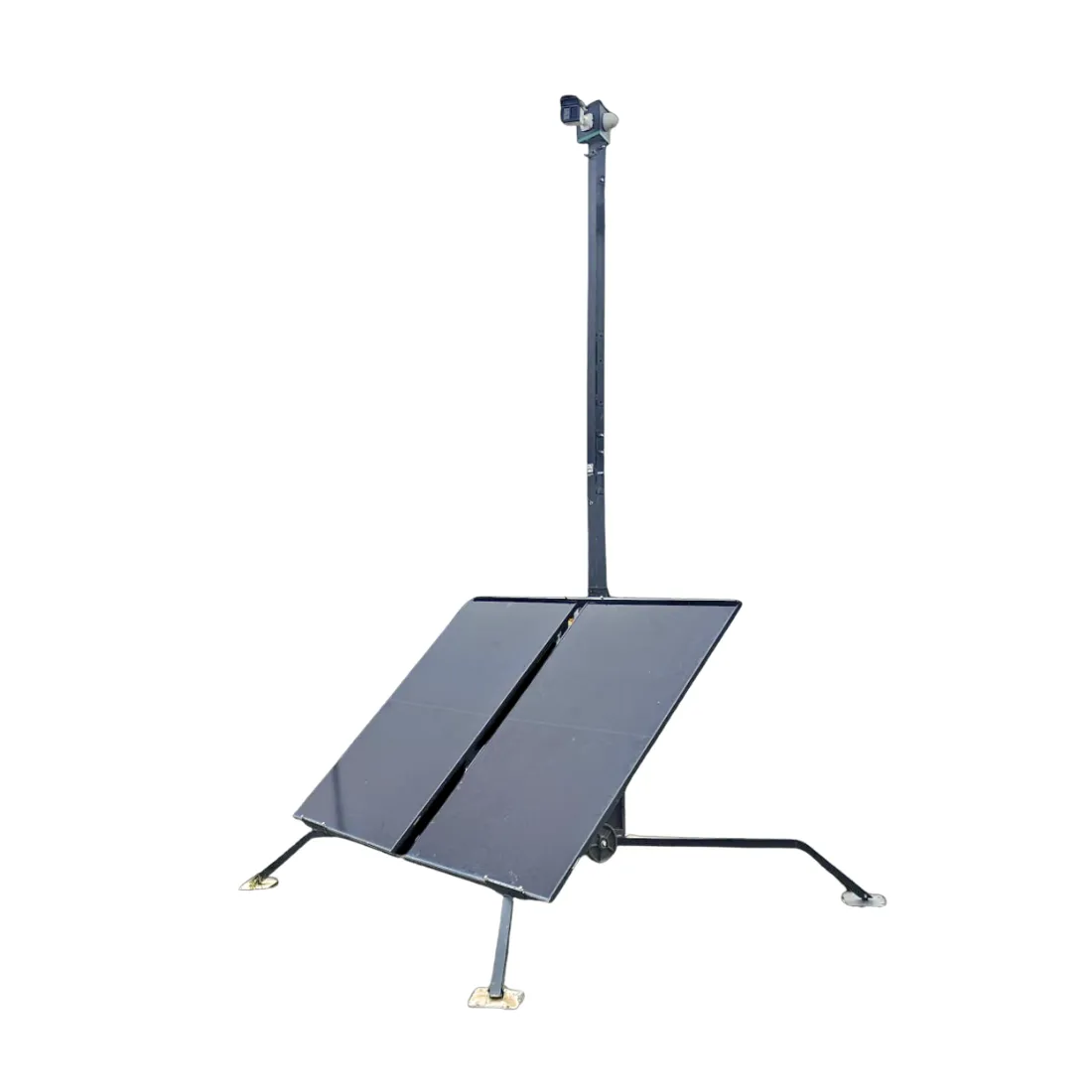 AI Solar CCTV Mobile Tower System