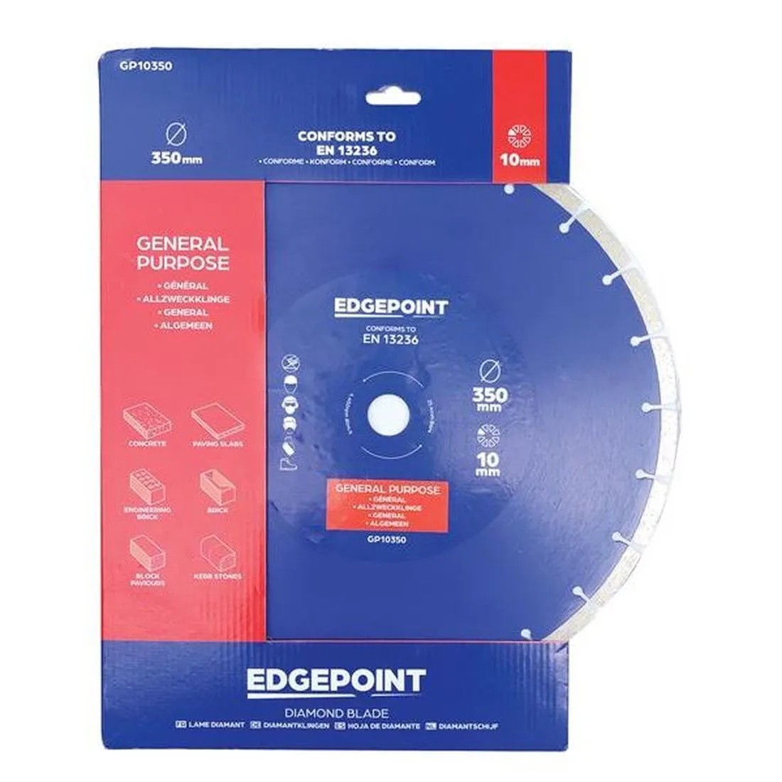 EdgePoint GP10300 General-Purpose Diamond Blade 300mm