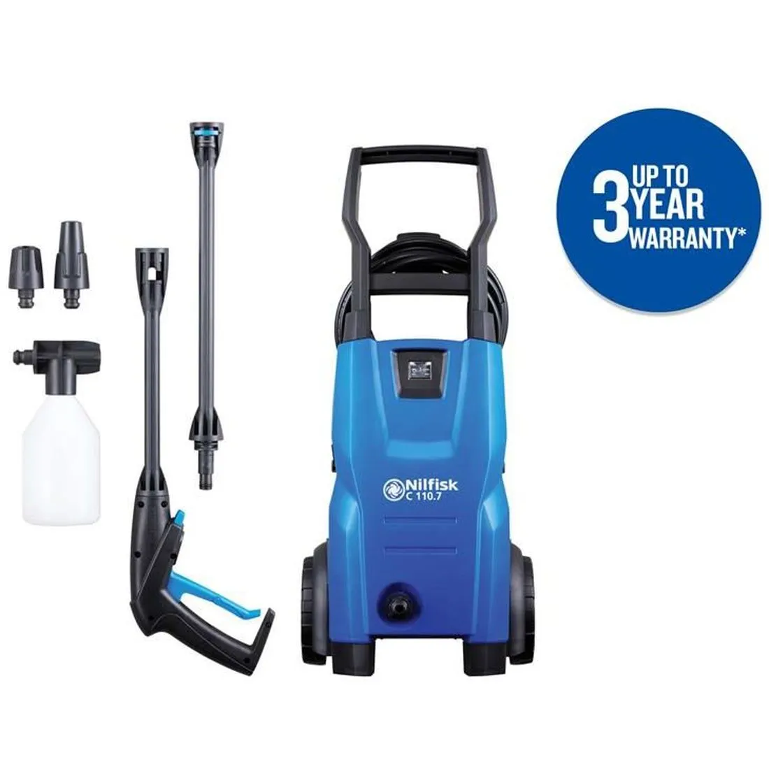 Nilfisk Alto C110.7-5 X-TRA Pressure Washer 110 bar 240V