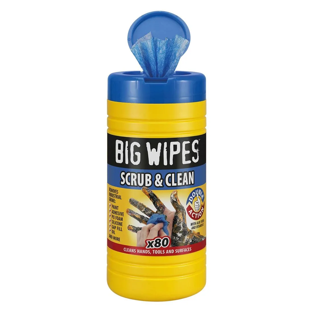 Heavy Duty Big Wipes Pack 80