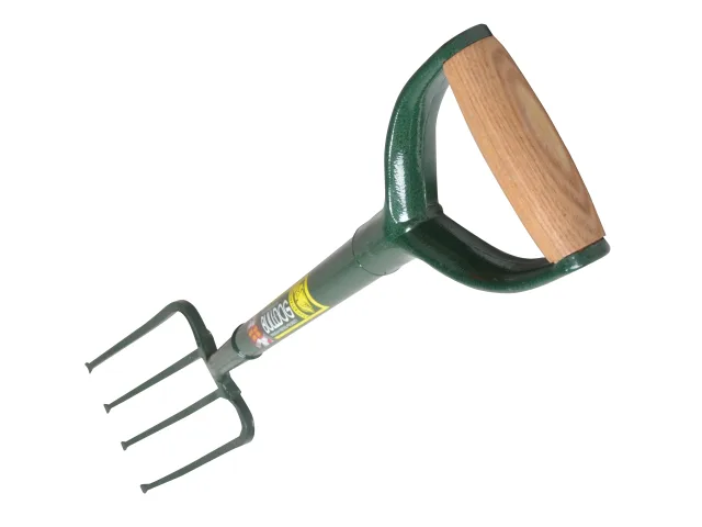 Bulldog Metal Trenching Fork with Wooden YD Handle