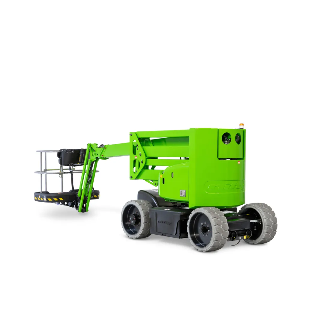 Articulated Narrow Bi-Fuel Boom Lift