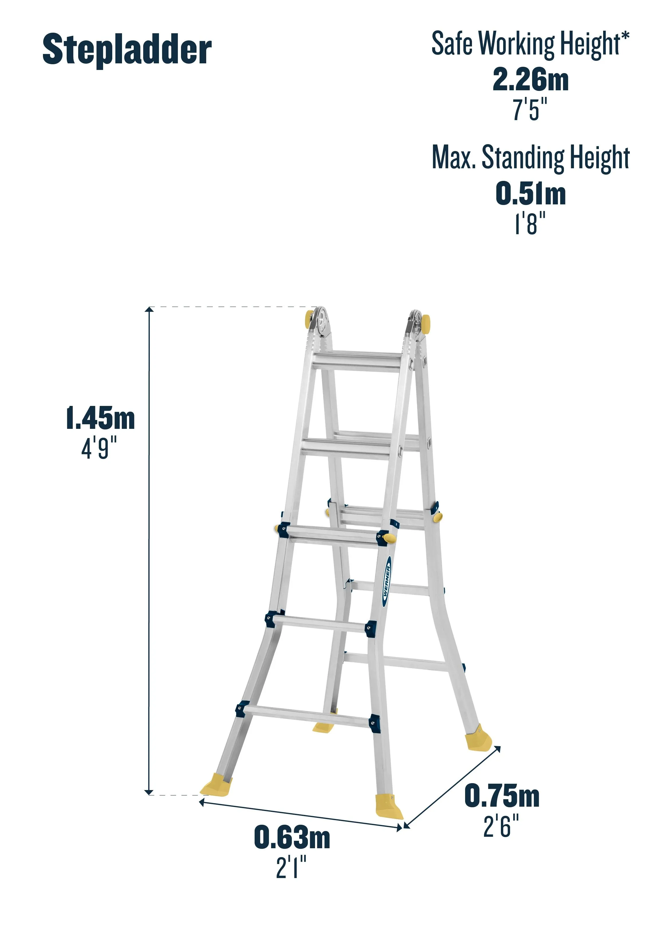 Multi-purpose Telescopic Ladder
