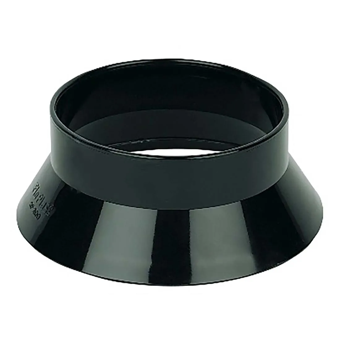 FloPlast Black 110mm Soil Weathering Collar