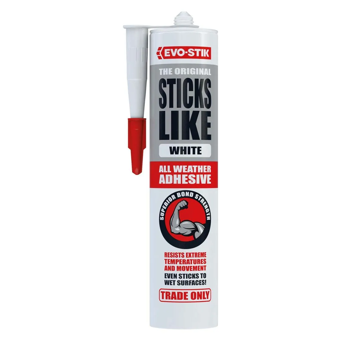 EVO-STIK Sticks Like All Weather Adhesive White 290ml