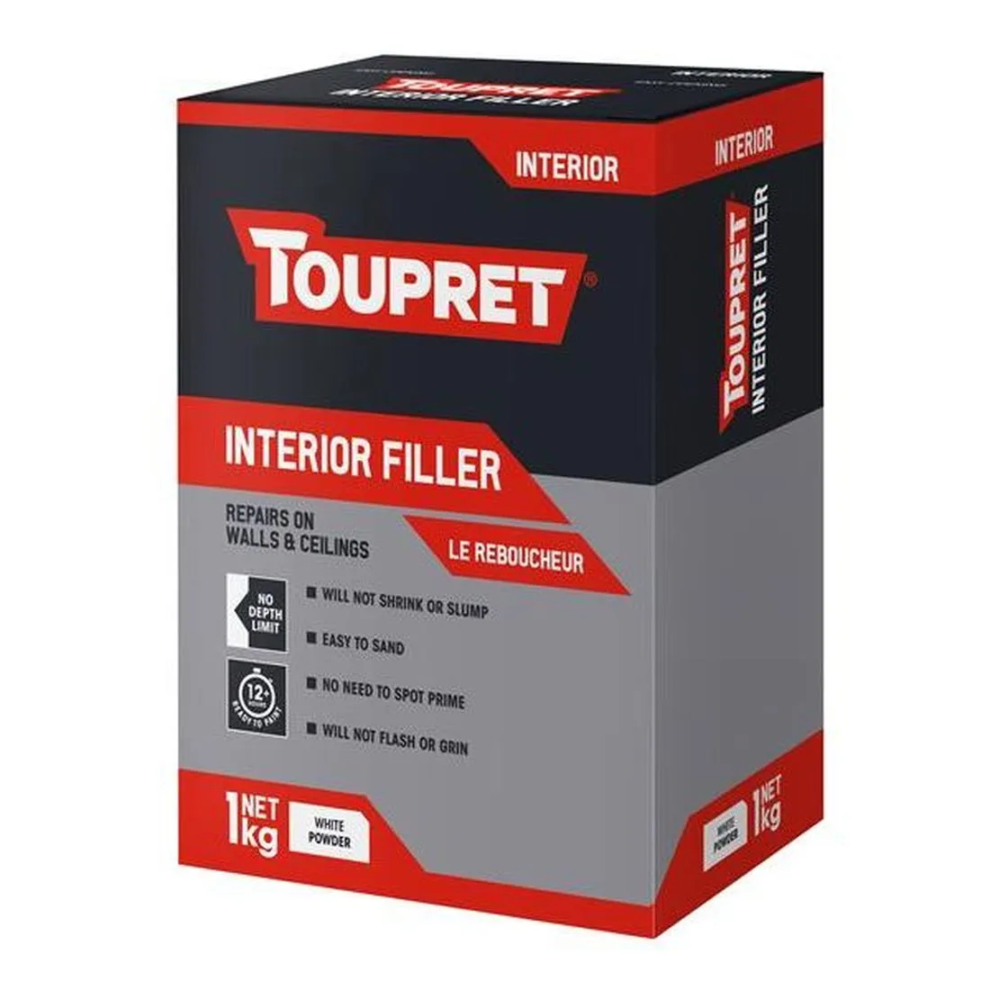 Toupret Interior Filler 1kg