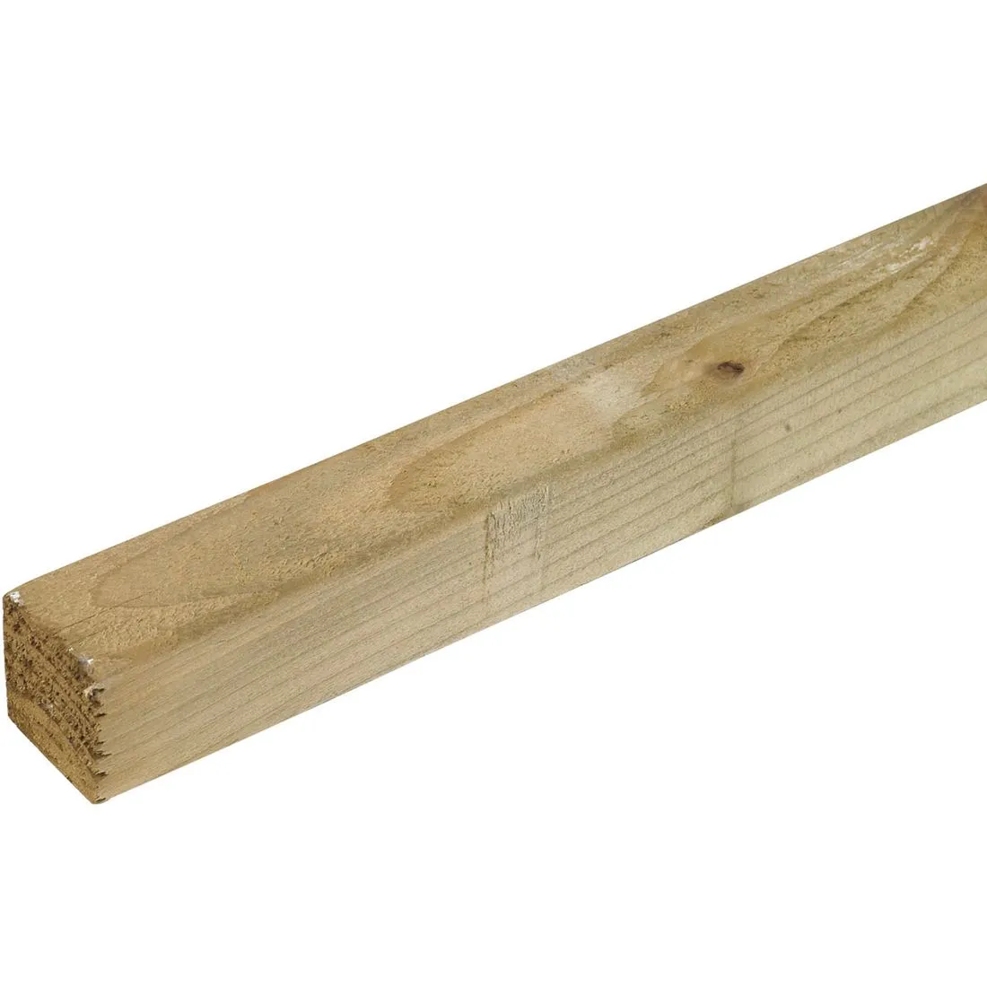 Sawn Treated Green Easi Edge 50 x 47mm 2in x 2in 3m Kiln Dried