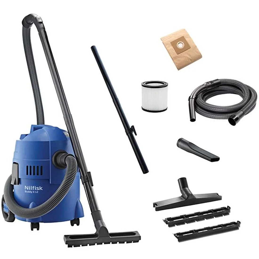 Nilfisk Alto Buddy II Wet & Dry Vacuum 12 litre 1200W 240V