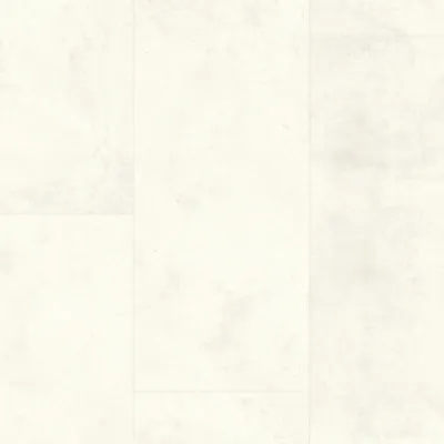 Quick-Step Aquanto Kent White Stone Tile Effect Embossed Flooring 1.9m²