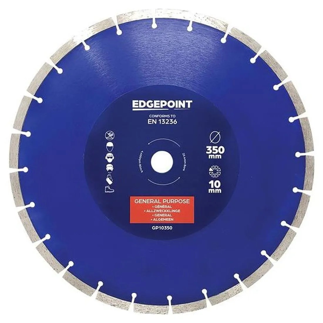 EdgePoint GP10350 General-Purpose Diamond Blade 350mm
