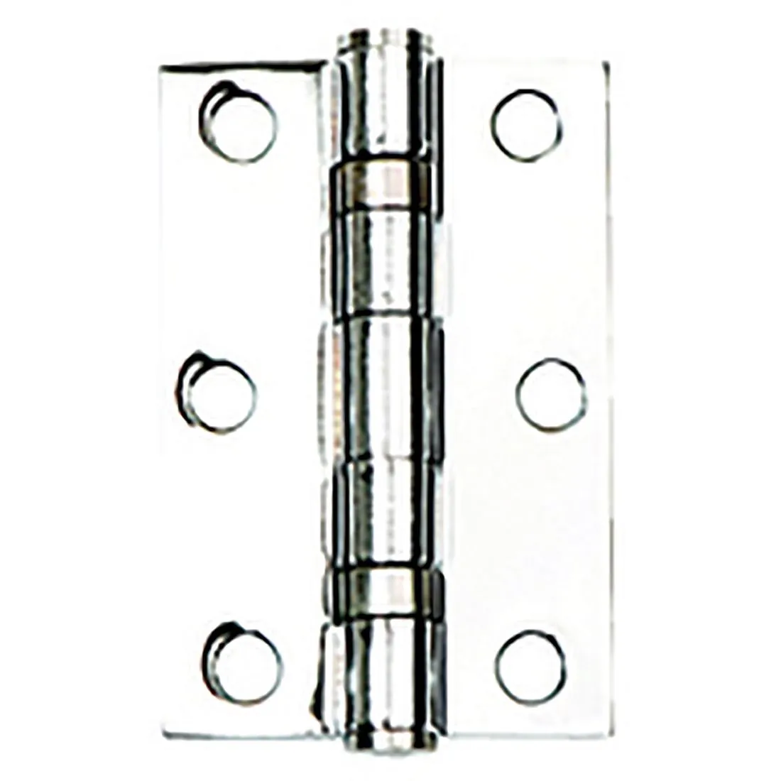 Ball Bearing Butt Hinges Polished Chrome 76mm x 50mm PK 2