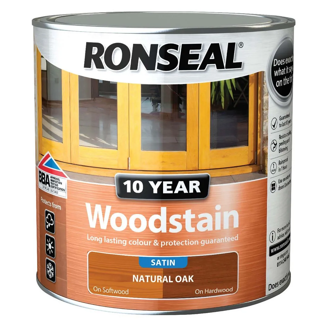 Ronseal 10 Year Woodstain Natural Oak