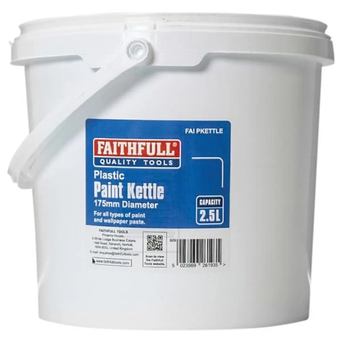 Faithfull Plastic Paint Kettle 2.5 litre