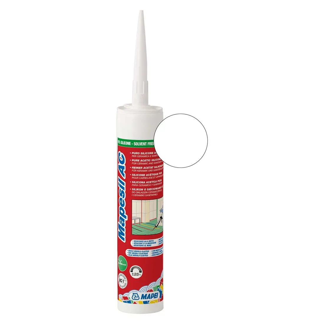 Mapei Mapesil AC Sealant White 310ml