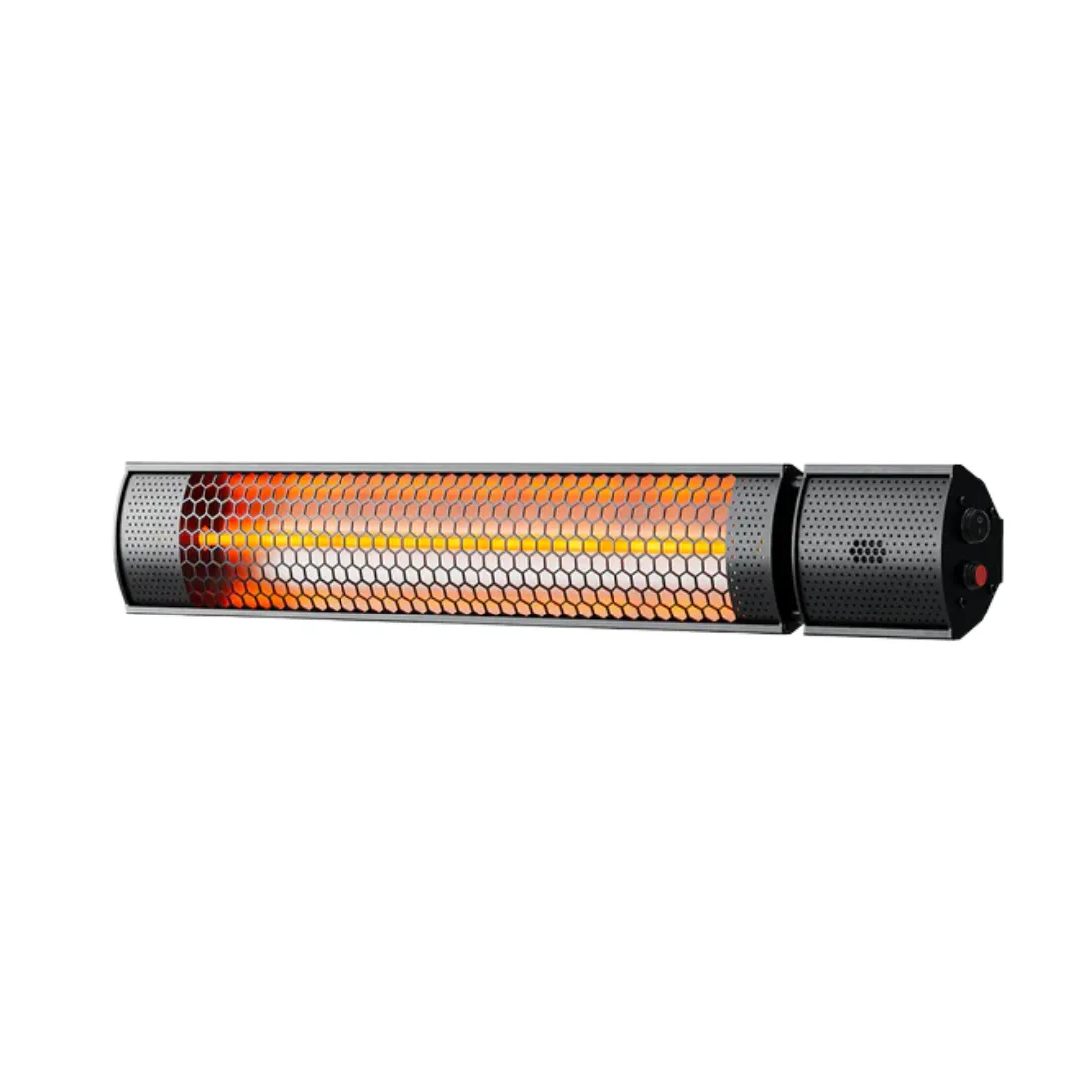 Wall Mounted Infrared Patio Heater with Remote Control and 2 Heat Settings